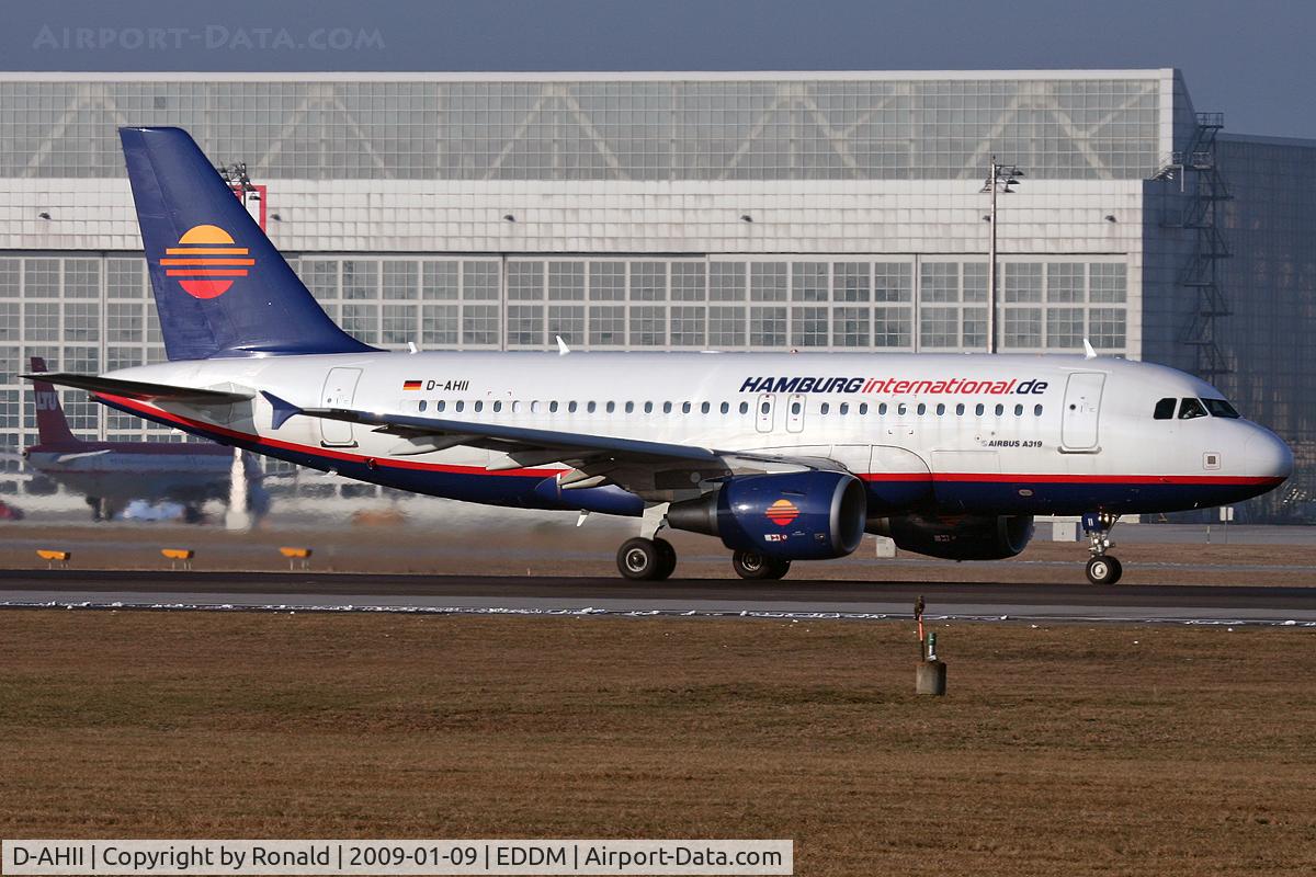 D-AHII, 2008 Airbus A319-111 C/N 3403, at muc