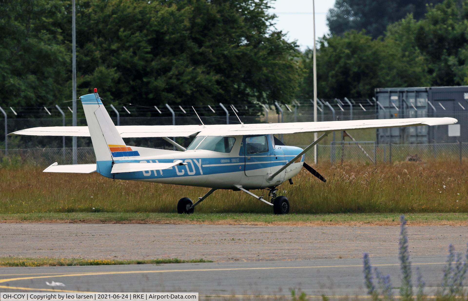 OH-COY, Cessna 152 II C/N 79480, Roskilde 24.6.2021