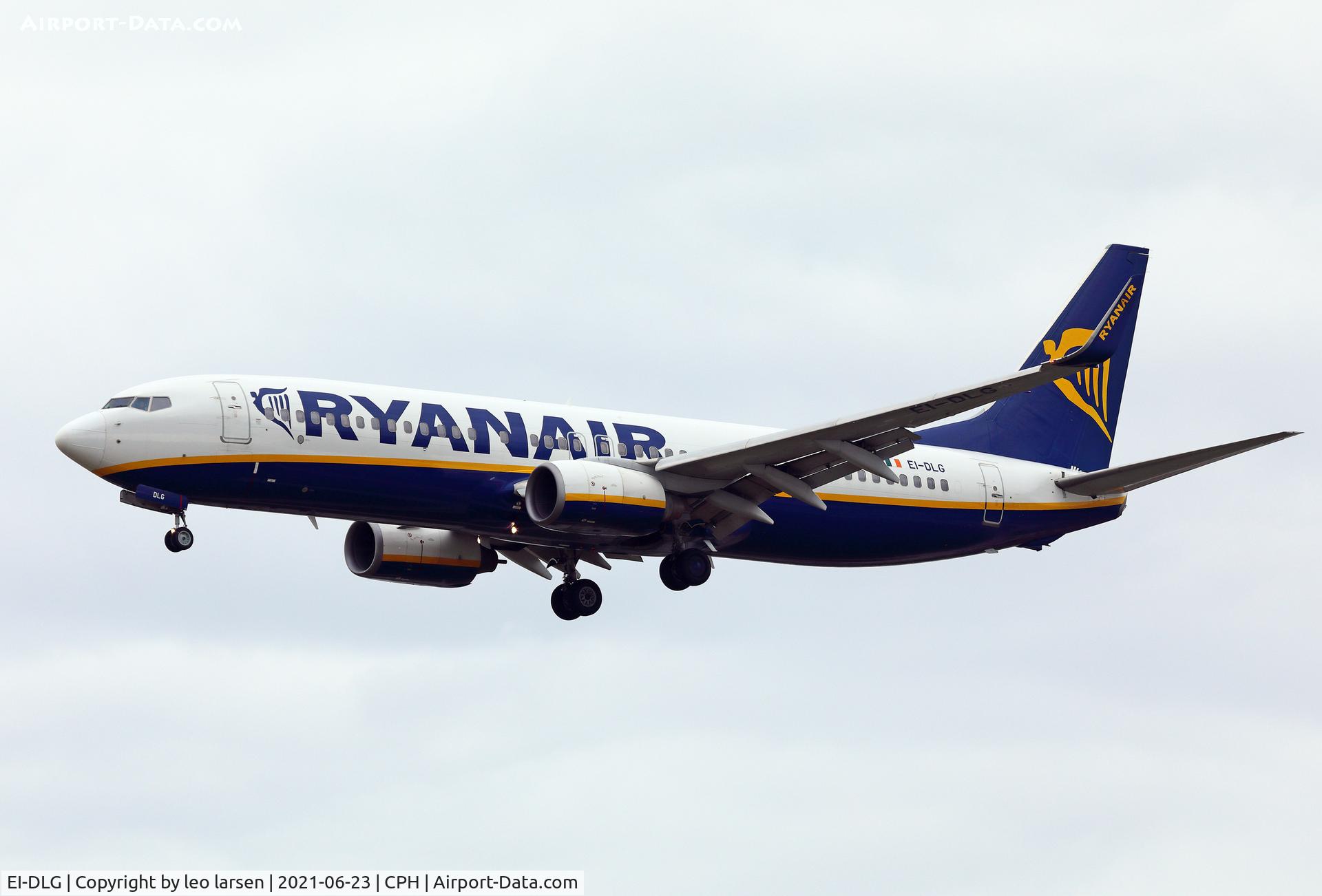 EI-DLG, 2006 Boeing 737-8AS C/N 33589, Copenhagen 23.6.2021