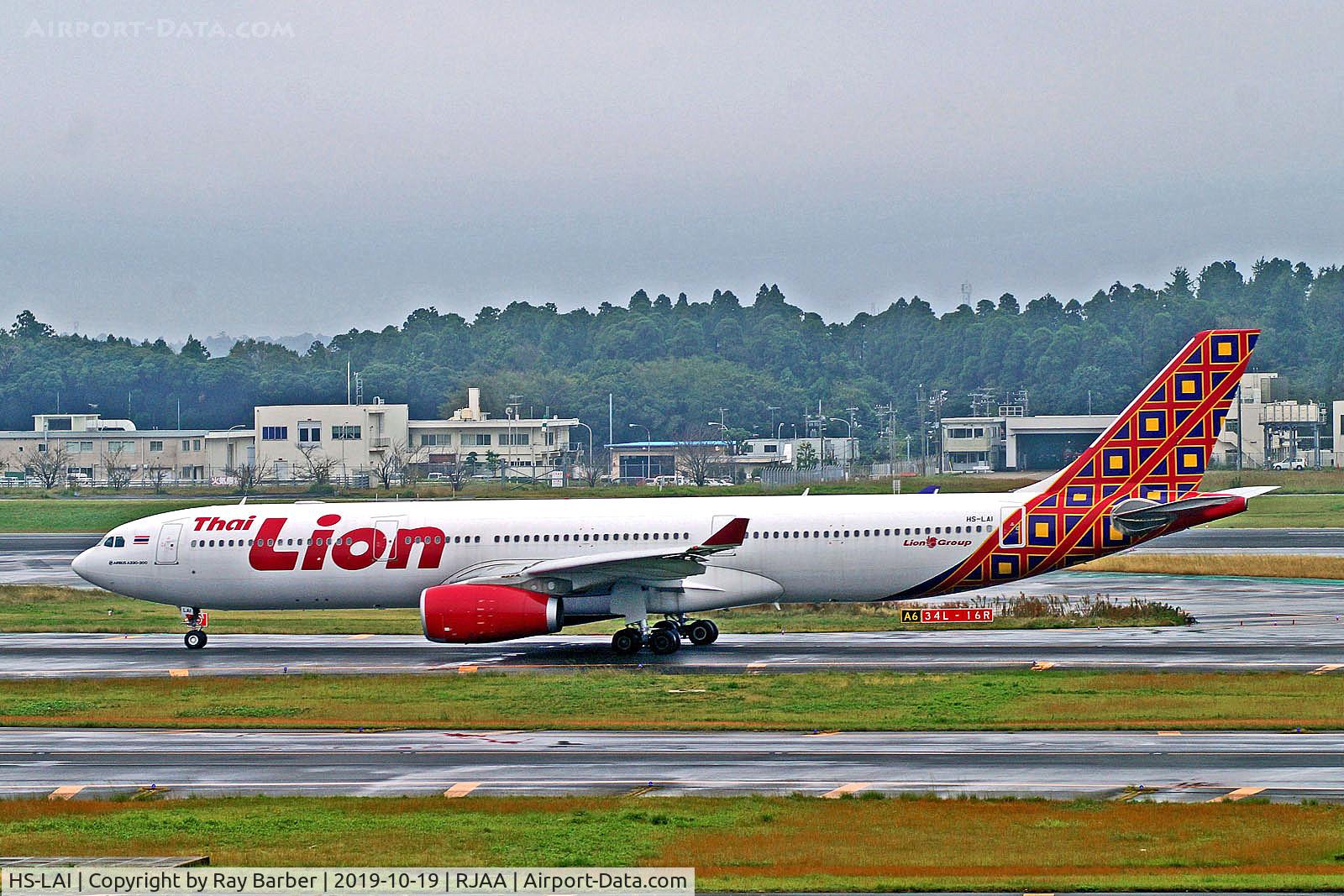 HS-LAI, 2017 Airbus A330-343 C/N 1828, HS-LAI   Airbus A330-343E [1828] (Thai Lion Air) Tokyo-Narita~JA 19/10/2019