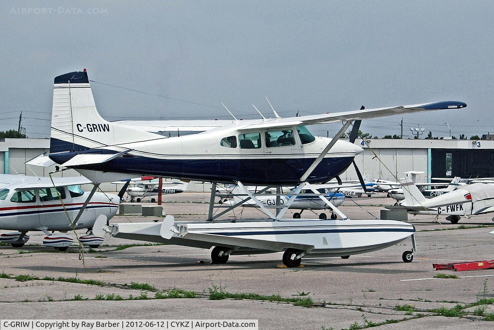 C-GRIW, 1975 Cessna A185F Skywagon 185 C/N 18502533, C-GRIW   Cessna A.185F Skywagon 185 [185-02533] Toronto-Buttonville~C 12/06/2012