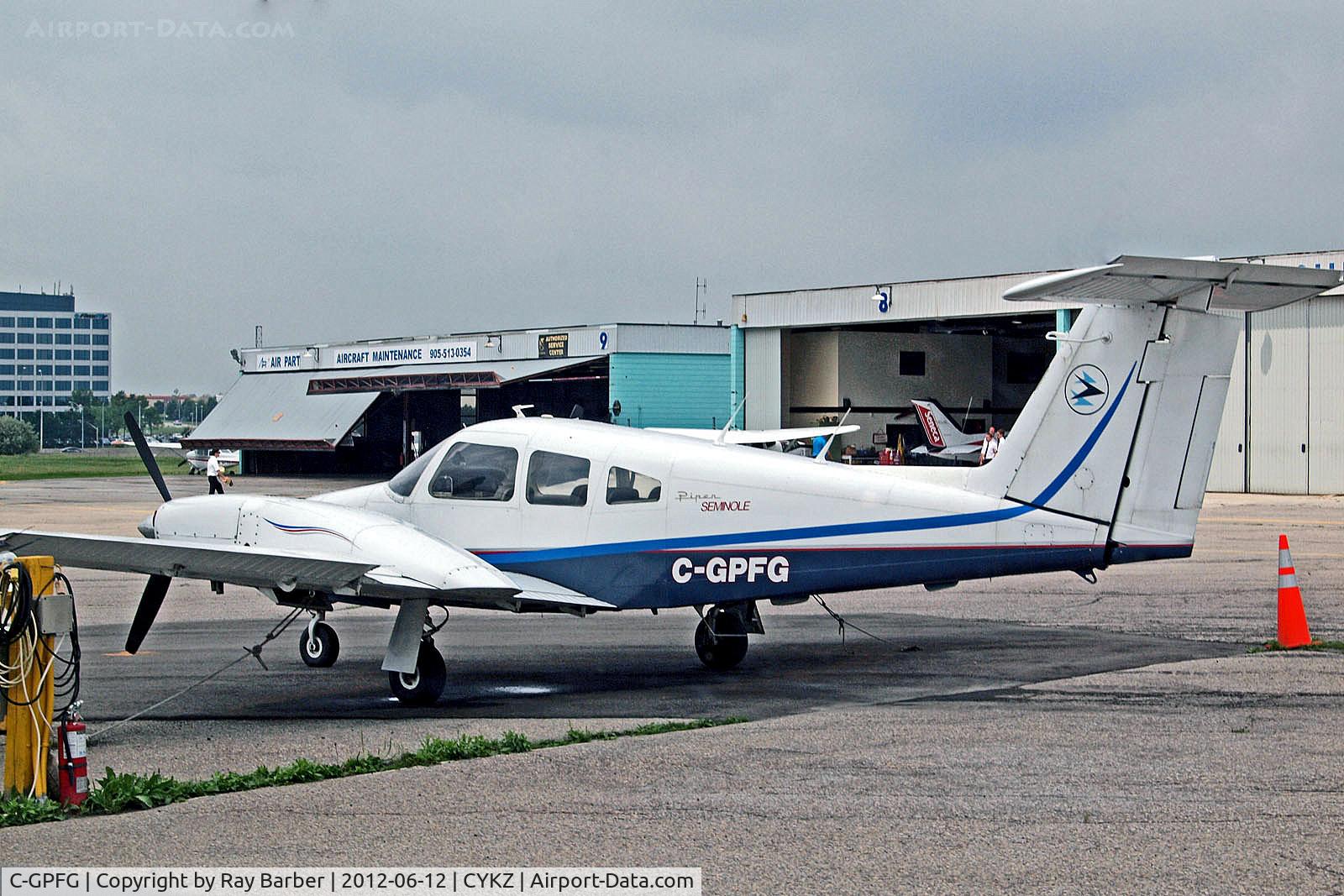 C-GPFG, 1979 Piper PA-44-180 Seminole C/N 44-7995282, C-GPFG   Piper PA-44 Seminole 180 [44-7995282] (Toronto Airways) Toronto-Buttonville~C 12/06/2012