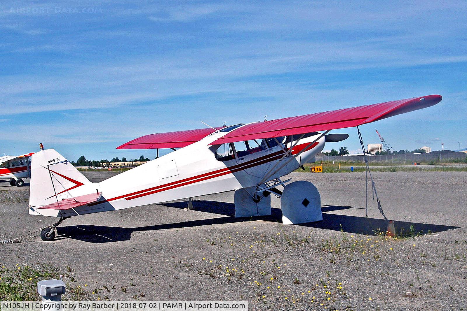 N105JH, 1947 Piper PA-12 Super Cruiser C/N 12-3240, N105JH   Piper PA-12 Super Cruiser [12-3240] Anchorage-Merrill Field~N 02/07/2018