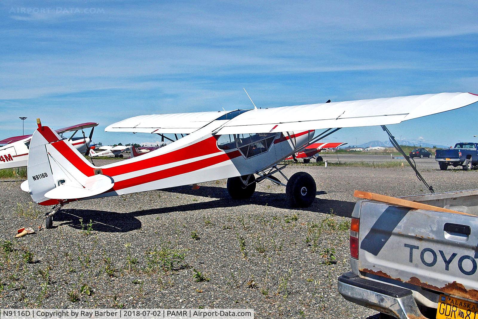 N9116D, 1958 Piper PA-18A-150 Super Cub Super Cub C/N 18-6495, N9116D   Piper PA-18A-150 Super Cub [18-6495] Anchorage-Merrill Field~N 02/07/2018