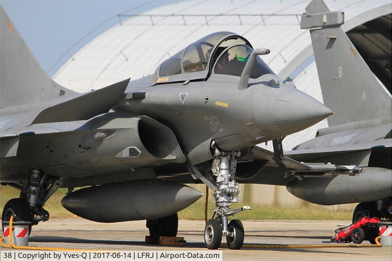 38, 2013 Dassault Rafale M C/N 38, Dassault Rafale M, flight line, Landivisiau Naval Air Base (LFRJ) Tiger Meet 2017