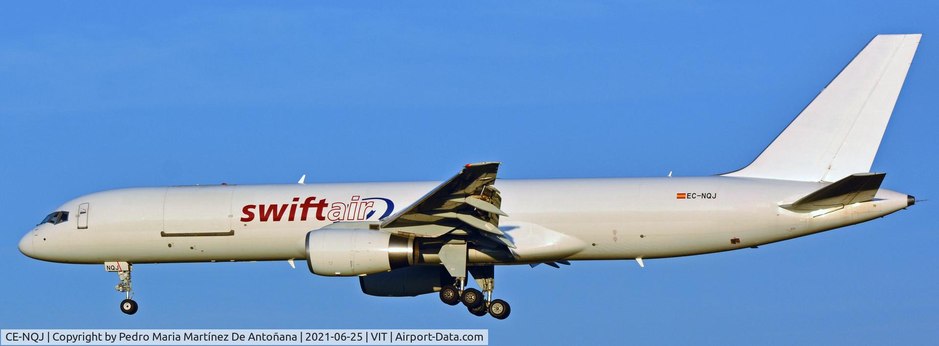 CE-NQJ, 1990 Boeing 757-23APF C/N 24868, Aeropuerto de Foronda - Vitoria-Gasteiz - Euskadi - España