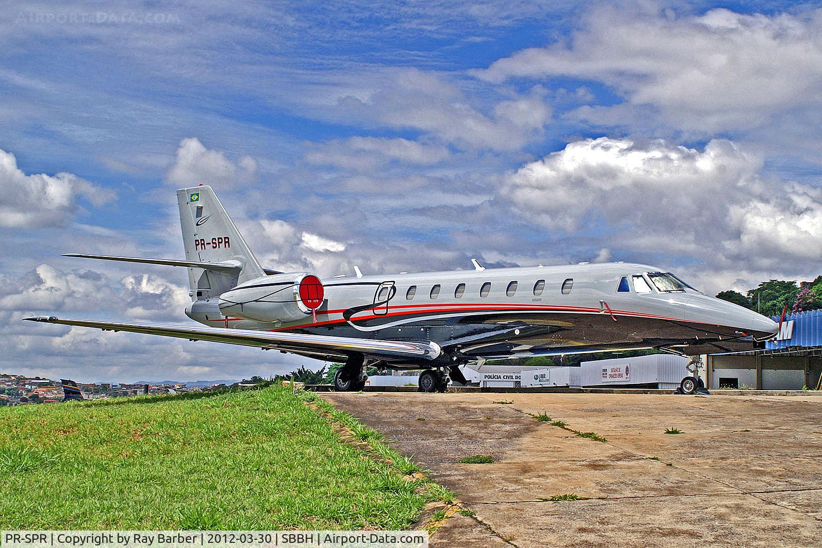 PR-SPR, 2007 Cessna 680 Citation Sovereign C/N 680-0132, PR-SPR   Cessna Citation Sovereign [680-0132] (Global Taxi Aereo) Belo Horizonte-Pampulha Int'l~PP 30/03/2012