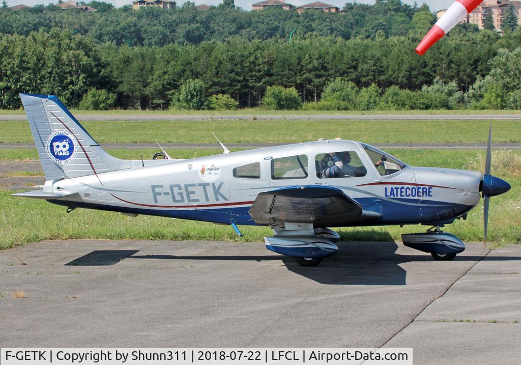 F-GETK, Piper PA-28-181 Archer II C/N 28-8490059, Arriving to his parking... Additional 'Latecoere' titles