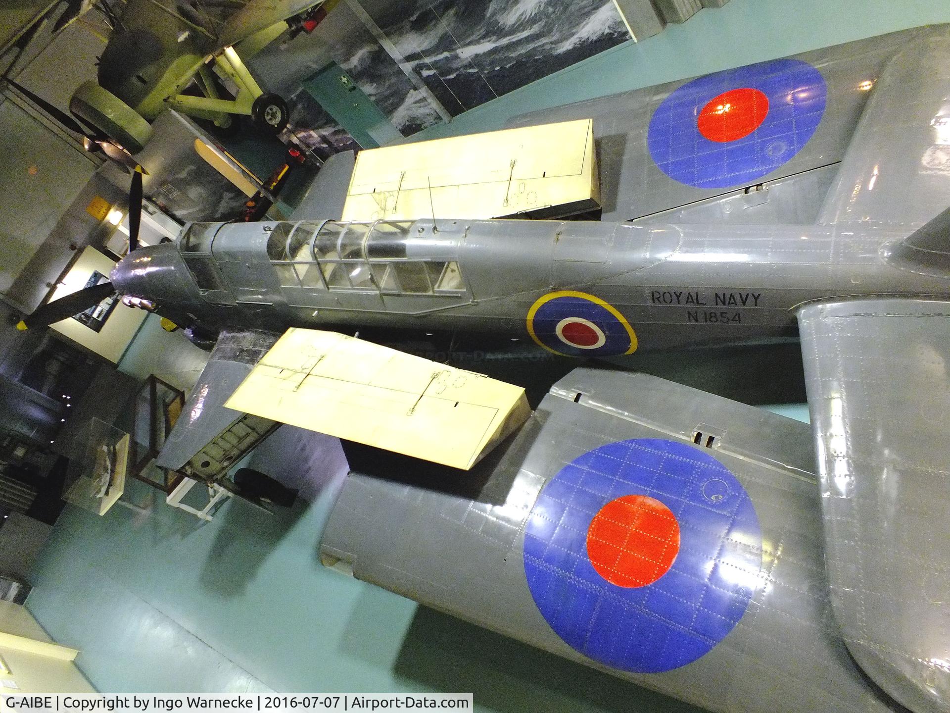 G-AIBE, 1939 Fairey Fulmar II C/N F3707, Fairey Fulmar II at the FAA Museum, Yeovilton