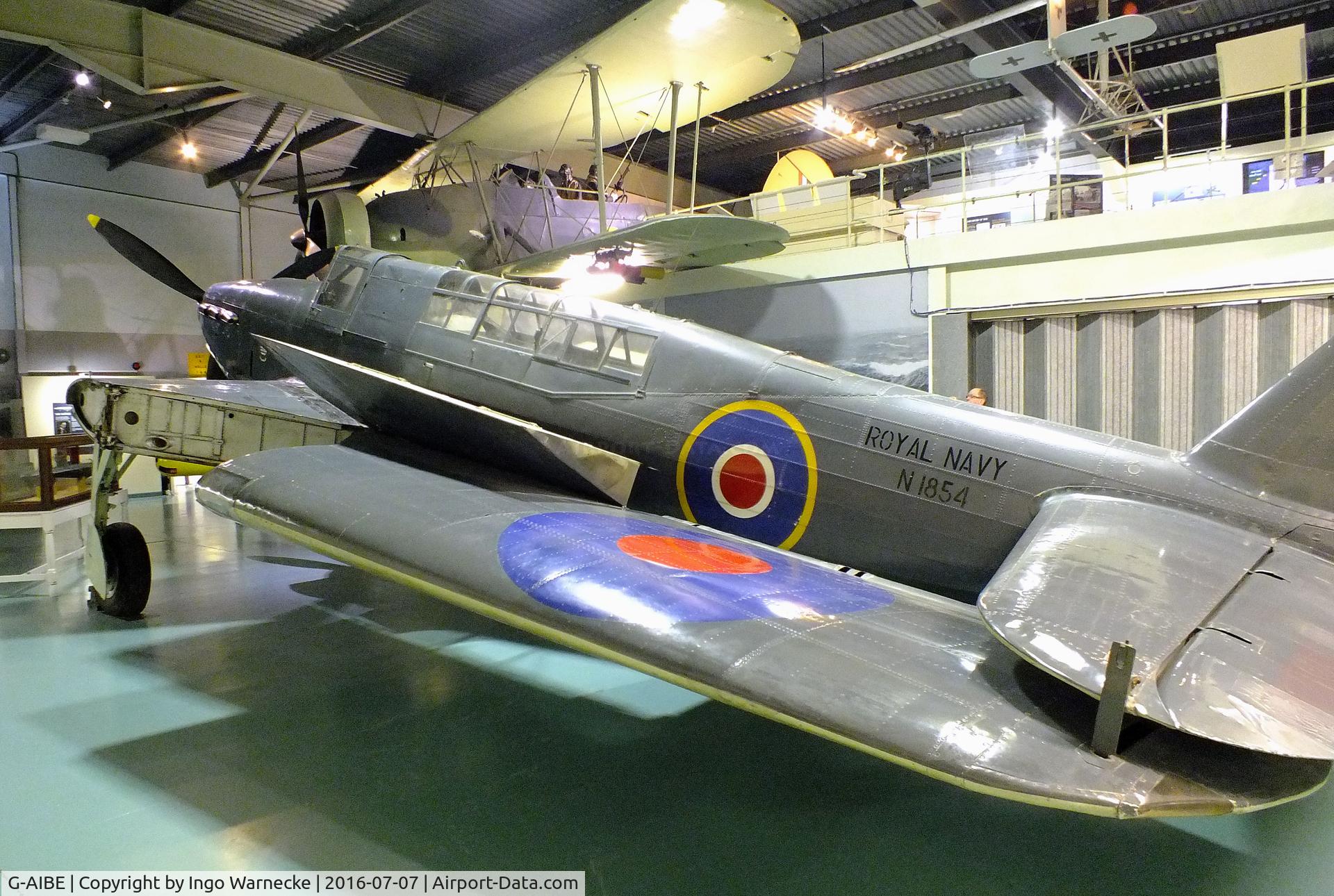 G-AIBE, 1939 Fairey Fulmar II C/N F3707, Fairey Fulmar II at the FAA Museum, Yeovilton