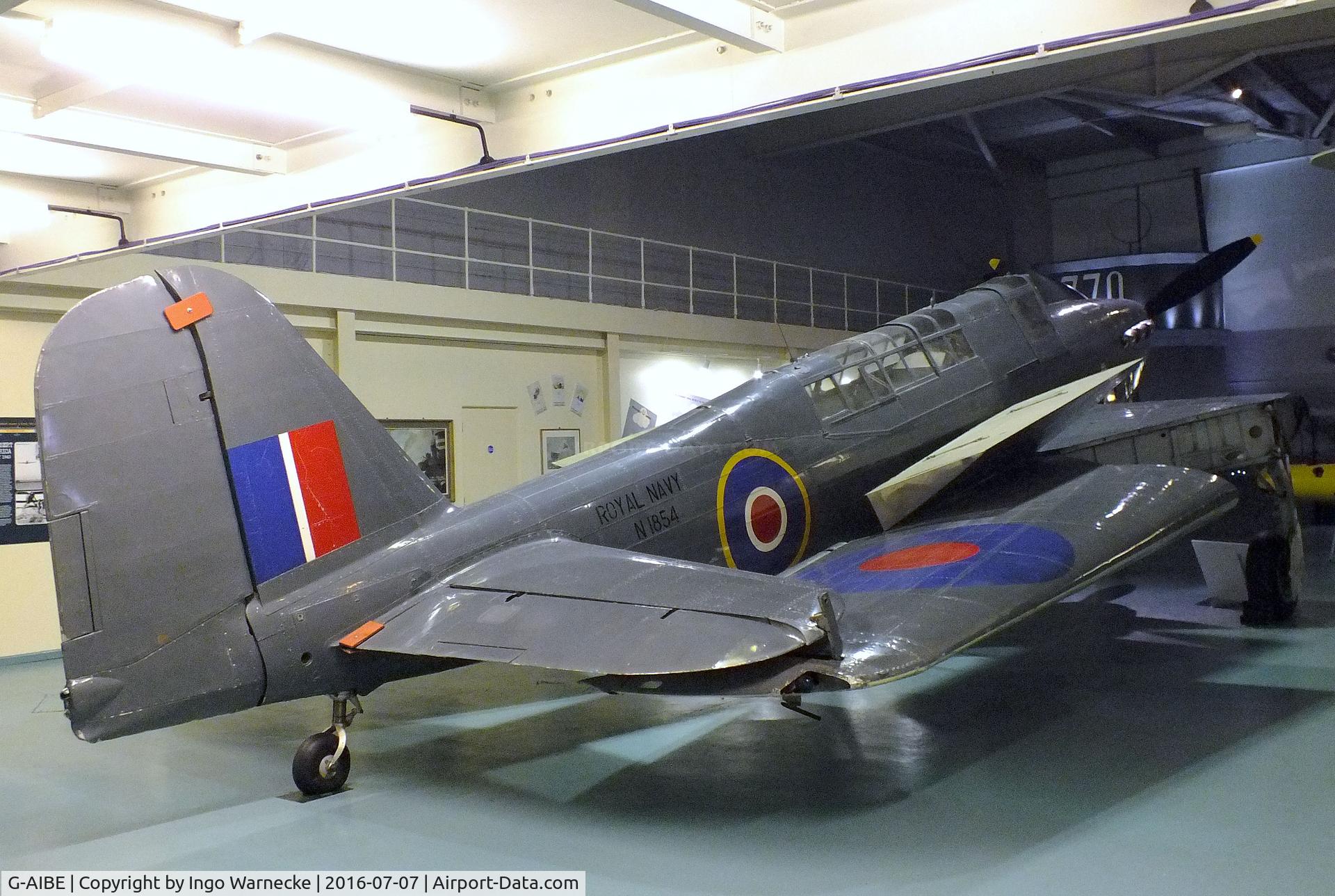 G-AIBE, 1939 Fairey Fulmar II C/N F3707, Fairey Fulmar II at the FAA Museum, Yeovilton