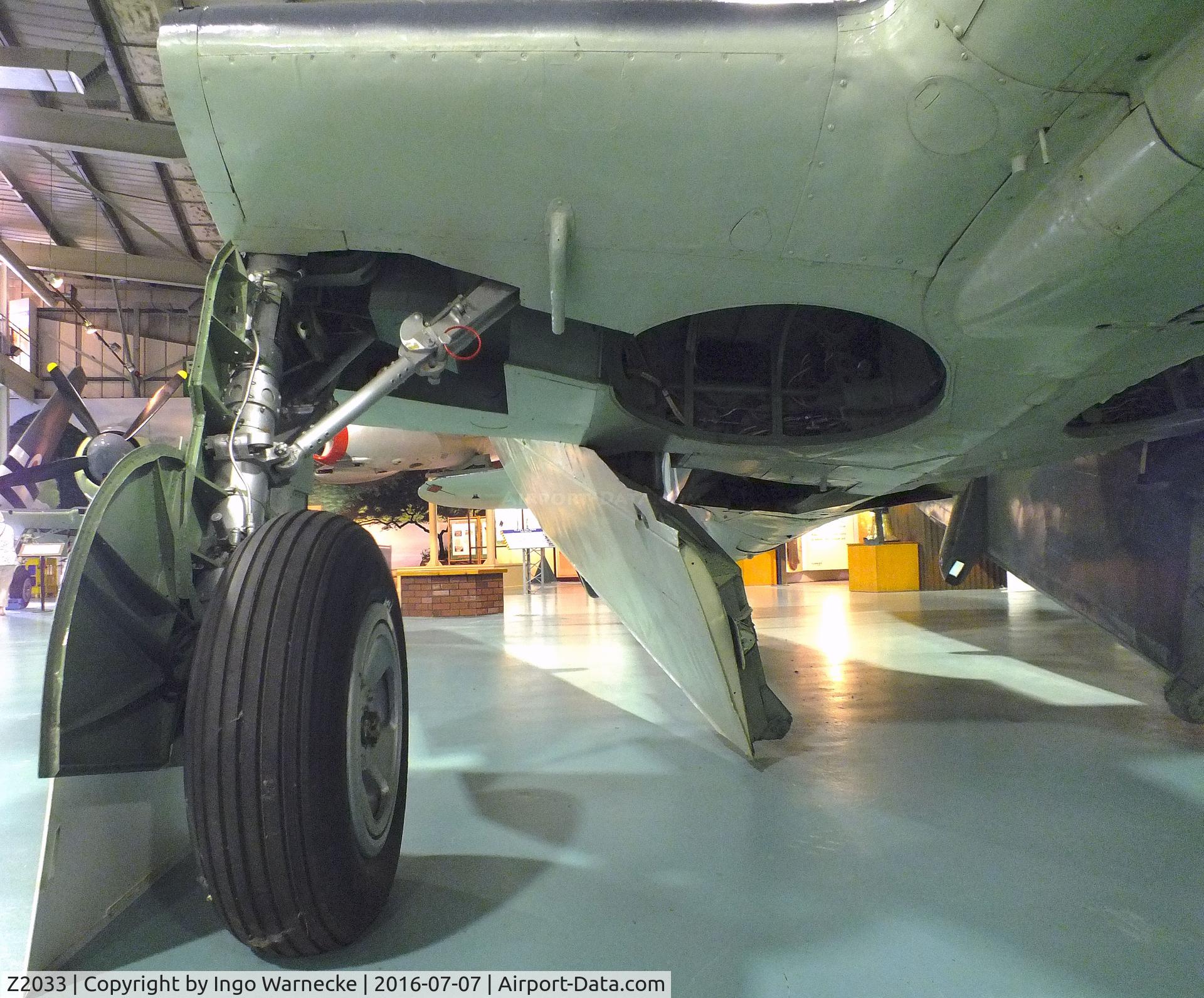 Z2033, 1944 Fairey Firefly 1 C/N F.5607, Fairey Firefly I at the FAA Museum, Yeovilton