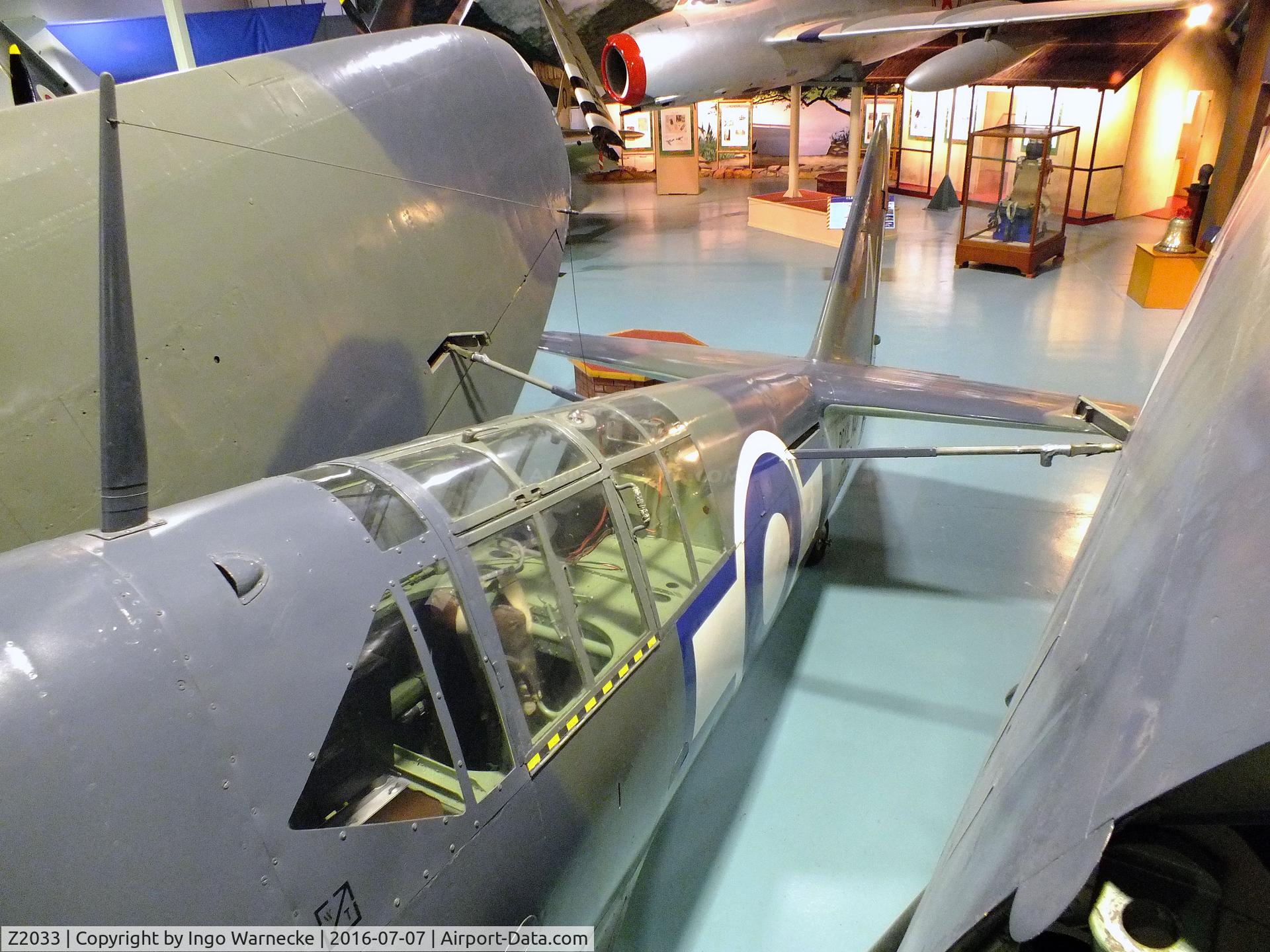 Z2033, 1944 Fairey Firefly 1 C/N F.5607, Fairey Firefly I at the FAA Museum, Yeovilton