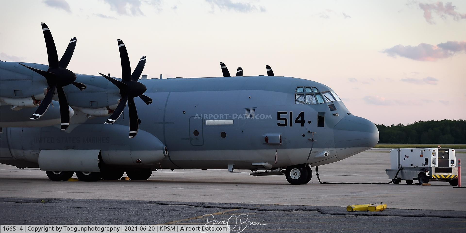 166514, Lockheed Martin KC-130J Hercules C/N 382-5556, OTIS81 put away for the night