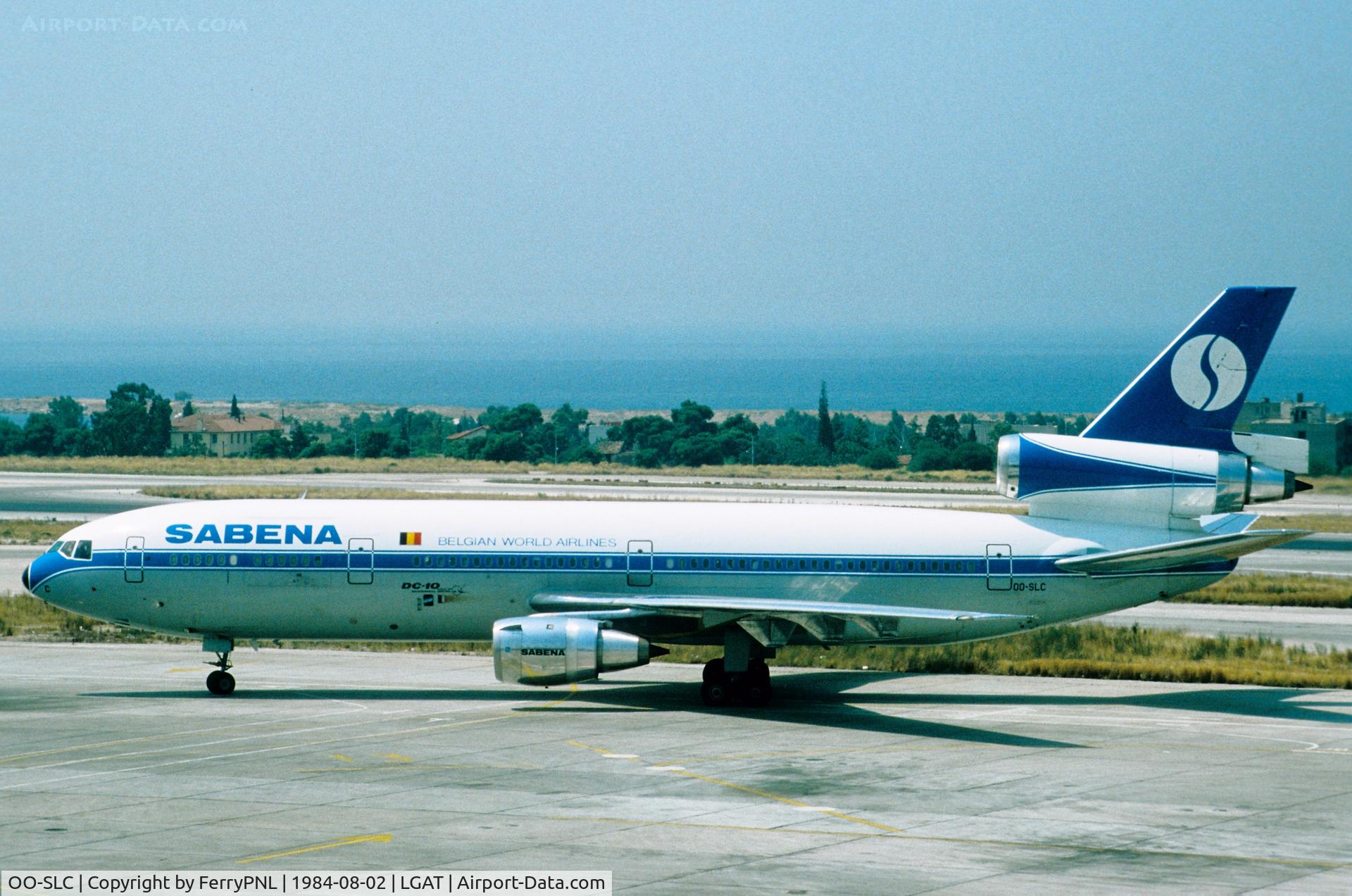 OO-SLC, 1975 McDonnell Douglas DC-10-30F C/N 47908, Arrival of Sabena DC-10