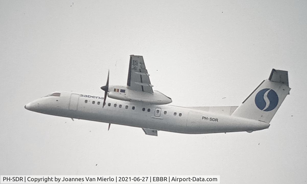PH-SDR, 1991 De Havilland Canada DHC-8-311 Dash 8 C/N 283, Scan from slide