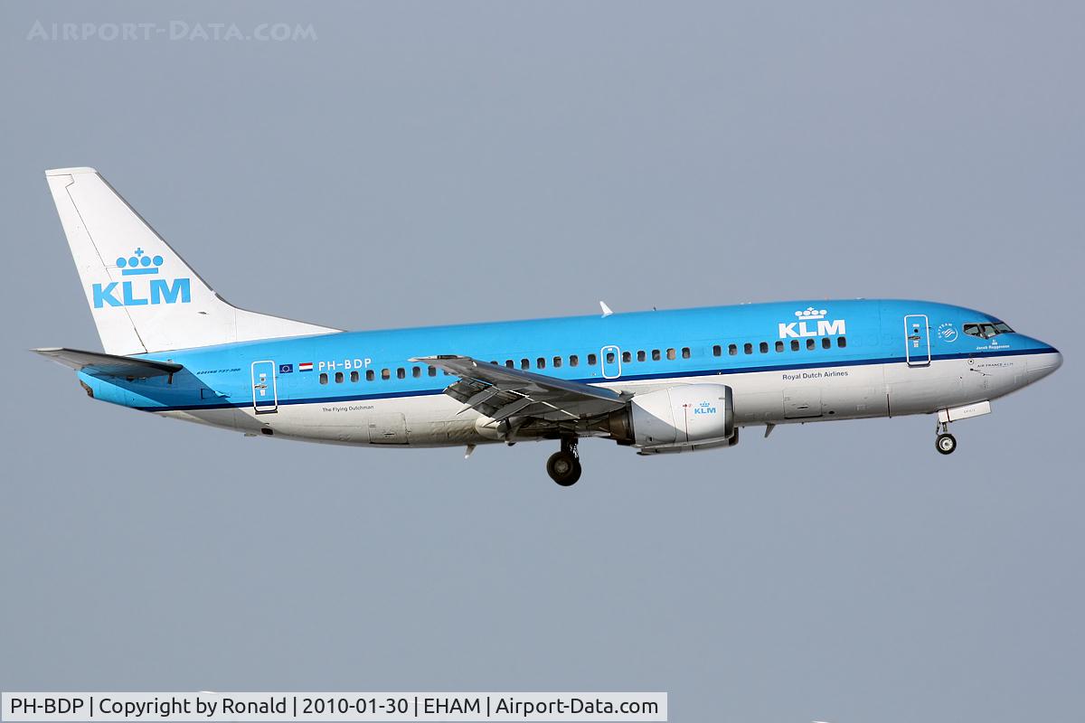 PH-BDP, 1989 Boeing 737-306 C/N 24404, at spl