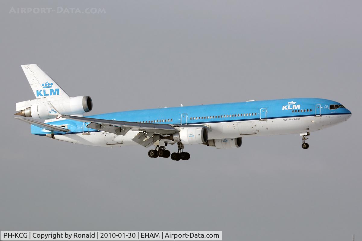 PH-KCG, 1995 McDonnell Douglas MD-11 C/N 48561, at spl