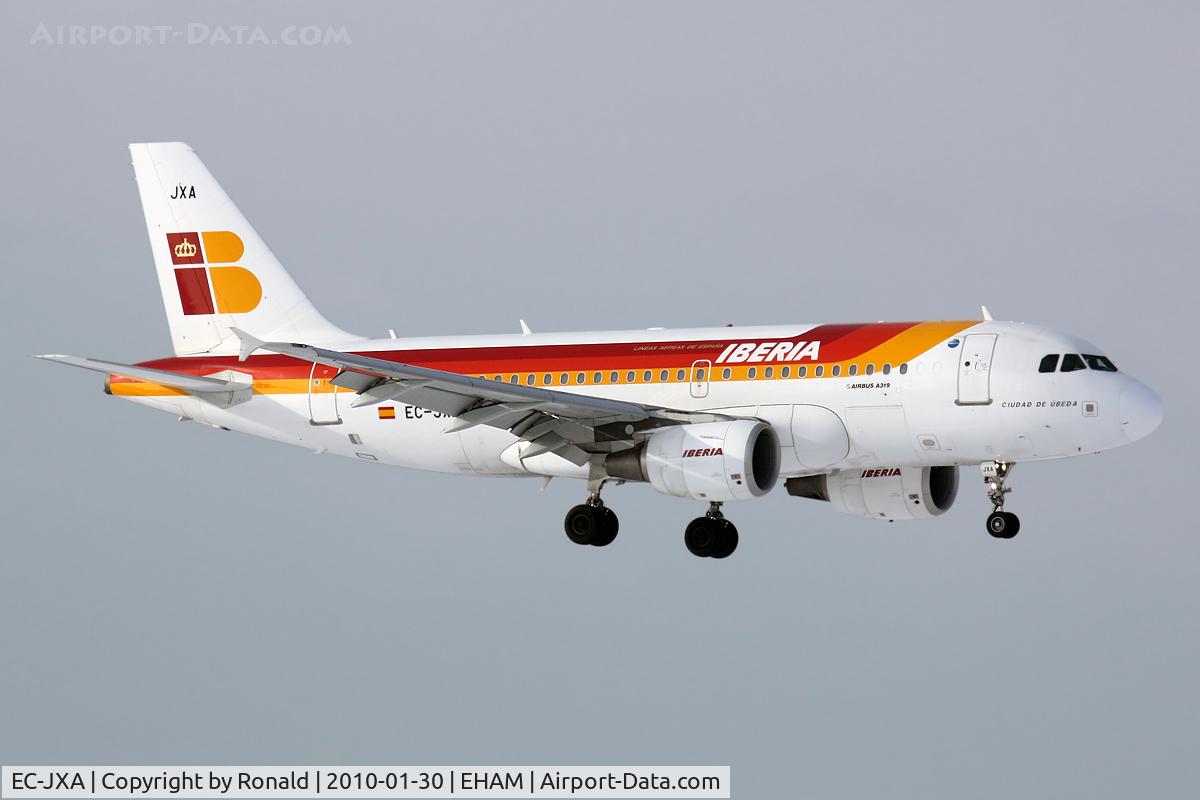 EC-JXA, 2006 Airbus A319-111 C/N 2870, at spl