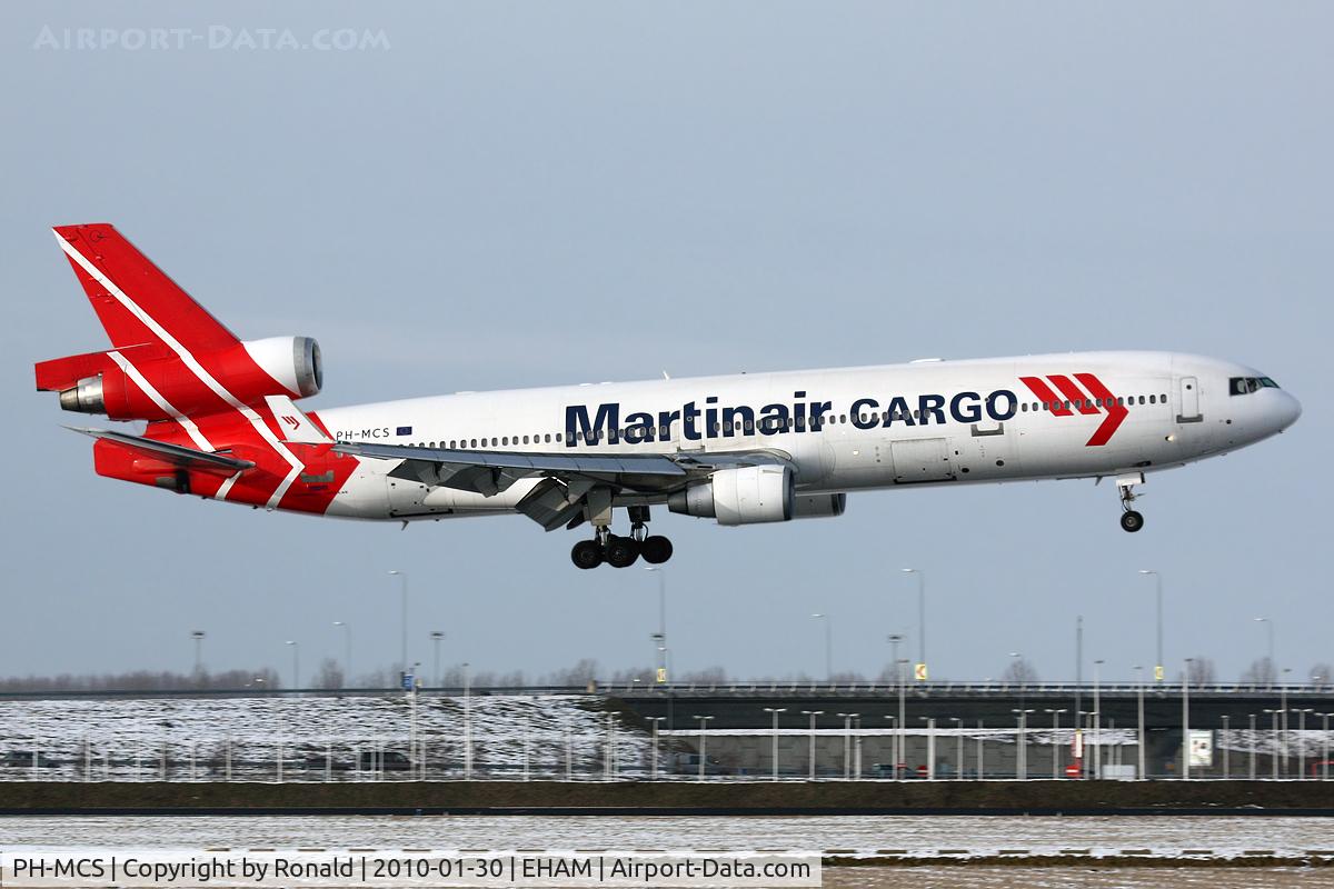 PH-MCS, 1995 McDonnell Douglas MD-11F C/N 48618, at spl