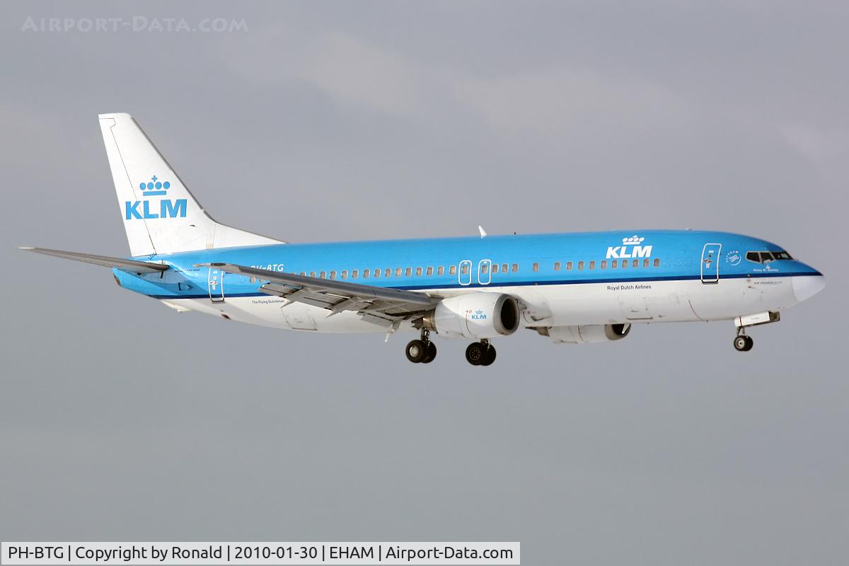 PH-BTG, 1994 Boeing 737-406 C/N 27233, at spl