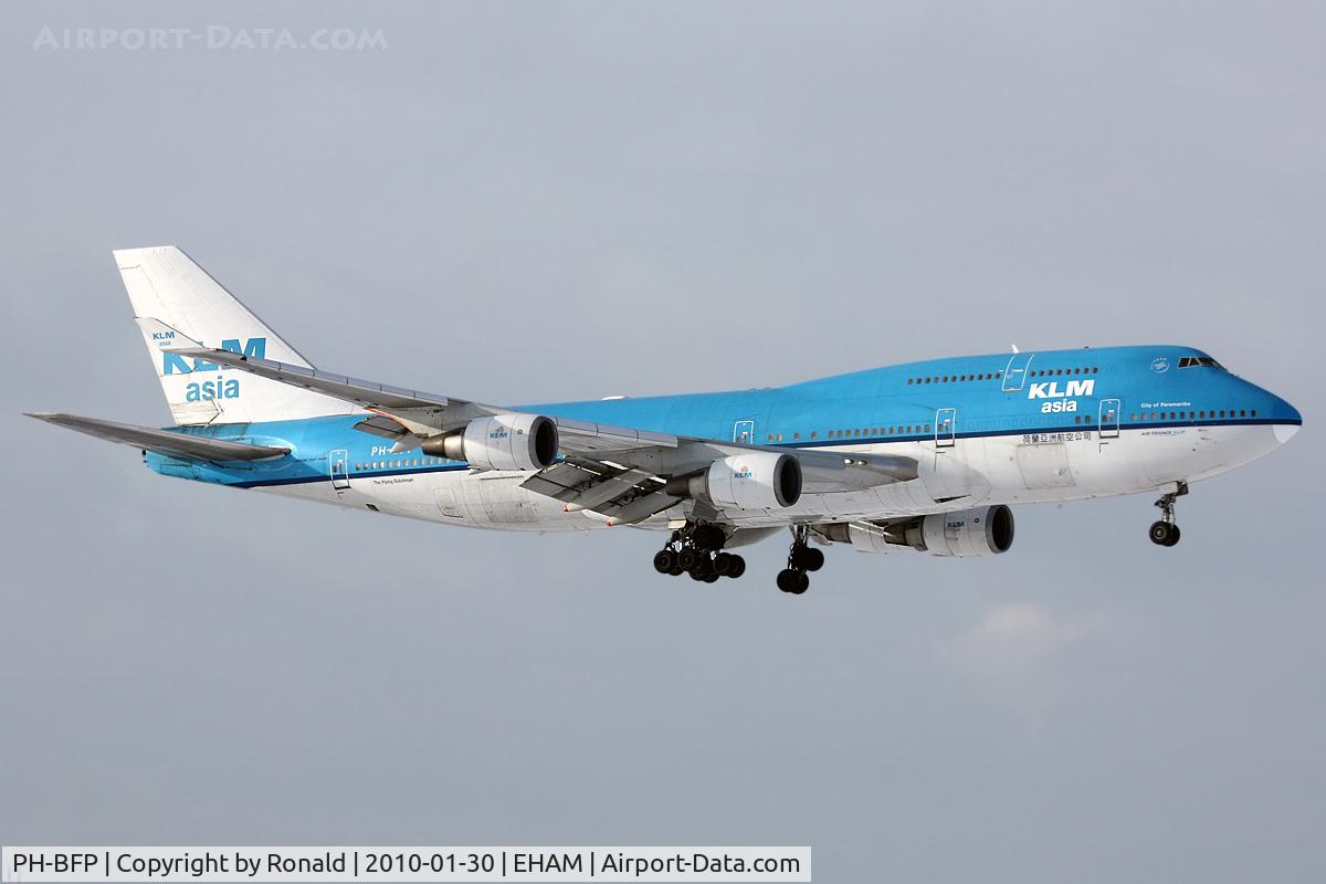 PH-BFP, 1993 Boeing 747-406BC C/N 26374, at spl