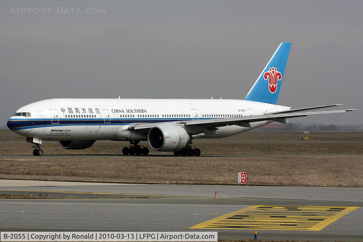 B-2055, 1997 Boeing 777-21B/ER C/N 27524, at cdg