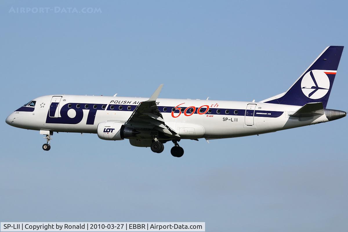 SP-LII, 2009 Embraer 175LR (ERJ-170-200LR) C/N 17000290, at bru