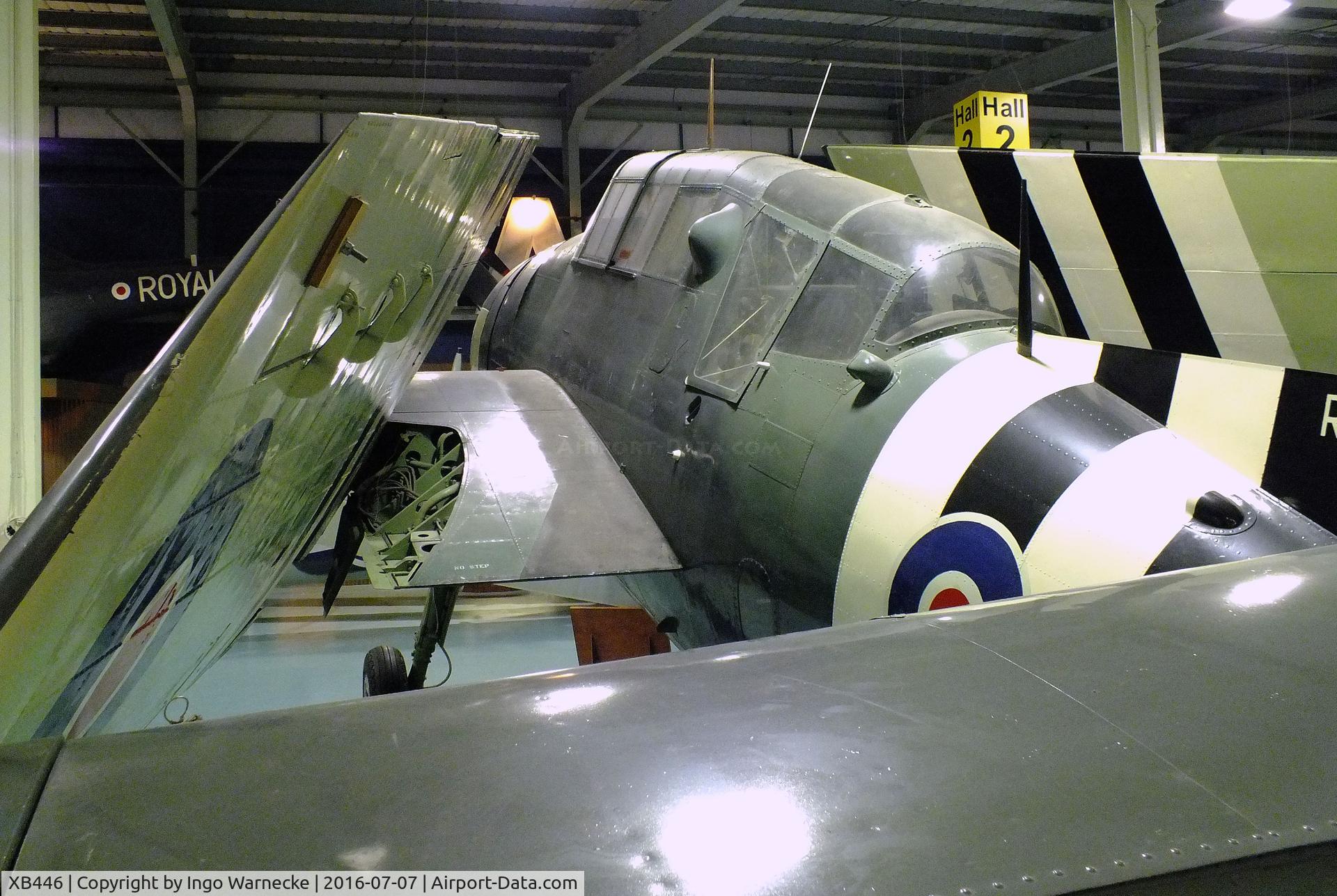 XB446, 1945 General Motors TBM-3S Avenger ECM.6B C/N 2241, Grumman (General Motors) TBM-3S Avenger ECM6B at the FAA Museum, Yeovilton