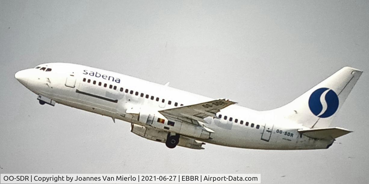 OO-SDR, 1979 Boeing 737-229C C/N 21738, scan from slide
