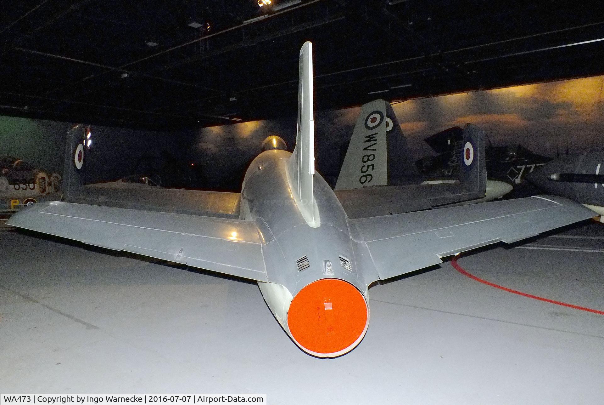 WA473, Supermarine Attacker F.1 C/N Not found WA473, Supermarine Attacker F1 at the FAA Museum, Yeovilton