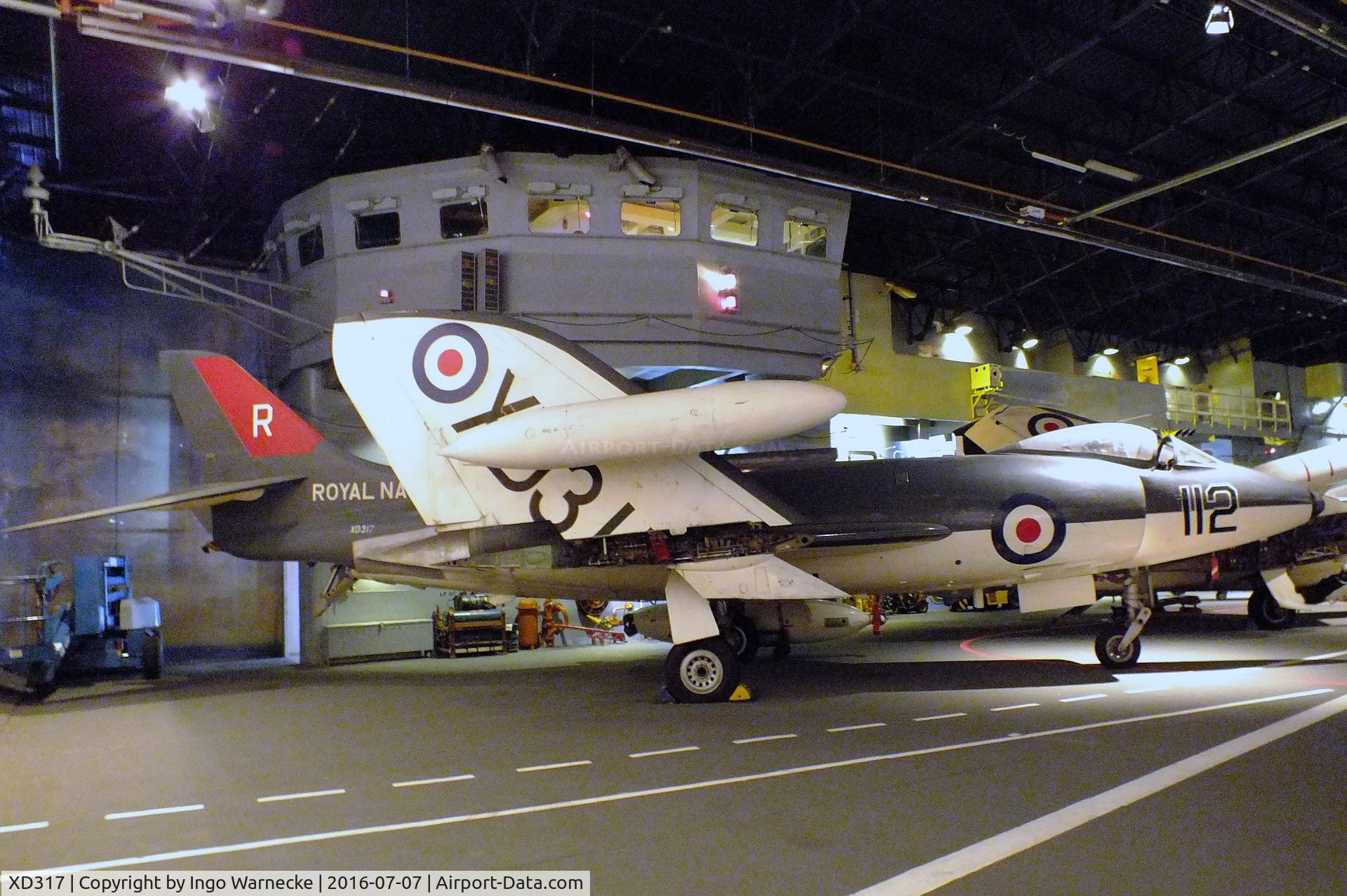 XD317, Supermarine Scimitar F.1 C/N Not found XD317, Supermarine Scimitar F1 at the FAA Museum, Yeovilton