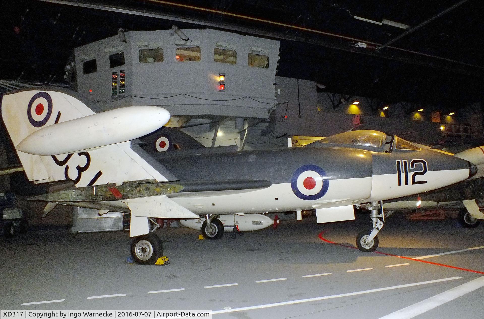 XD317, Supermarine Scimitar F.1 C/N Not found XD317, Supermarine Scimitar F1 at the FAA Museum, Yeovilton