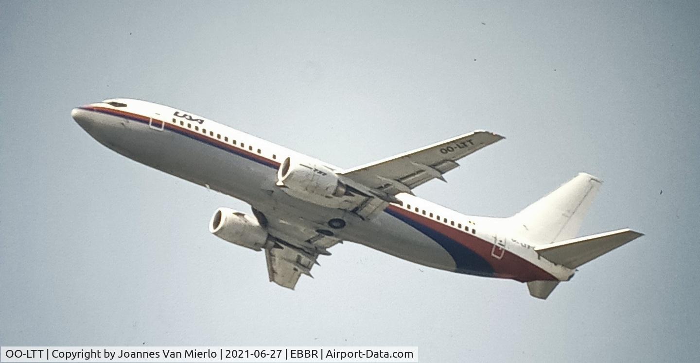 OO-LTT, 1991 Boeing 737-4Q8 C/N 24708, scan from slide
