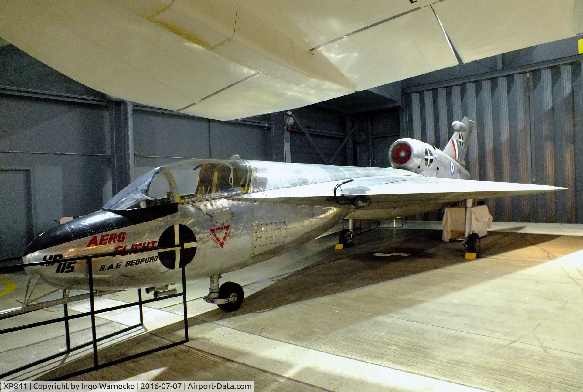 XP841, 1961 Handley Page HP.115 C/N H1-1, Handley Page HP.115 at the FAA Museum, Yeovilton
