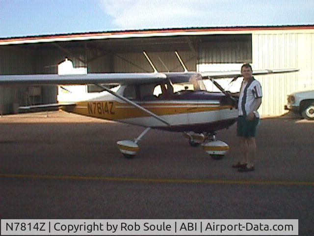 N7814Z, 1963 Cessna 150C C/N 15059914, N7814Z at the Abilene Reg Airport approx 2001