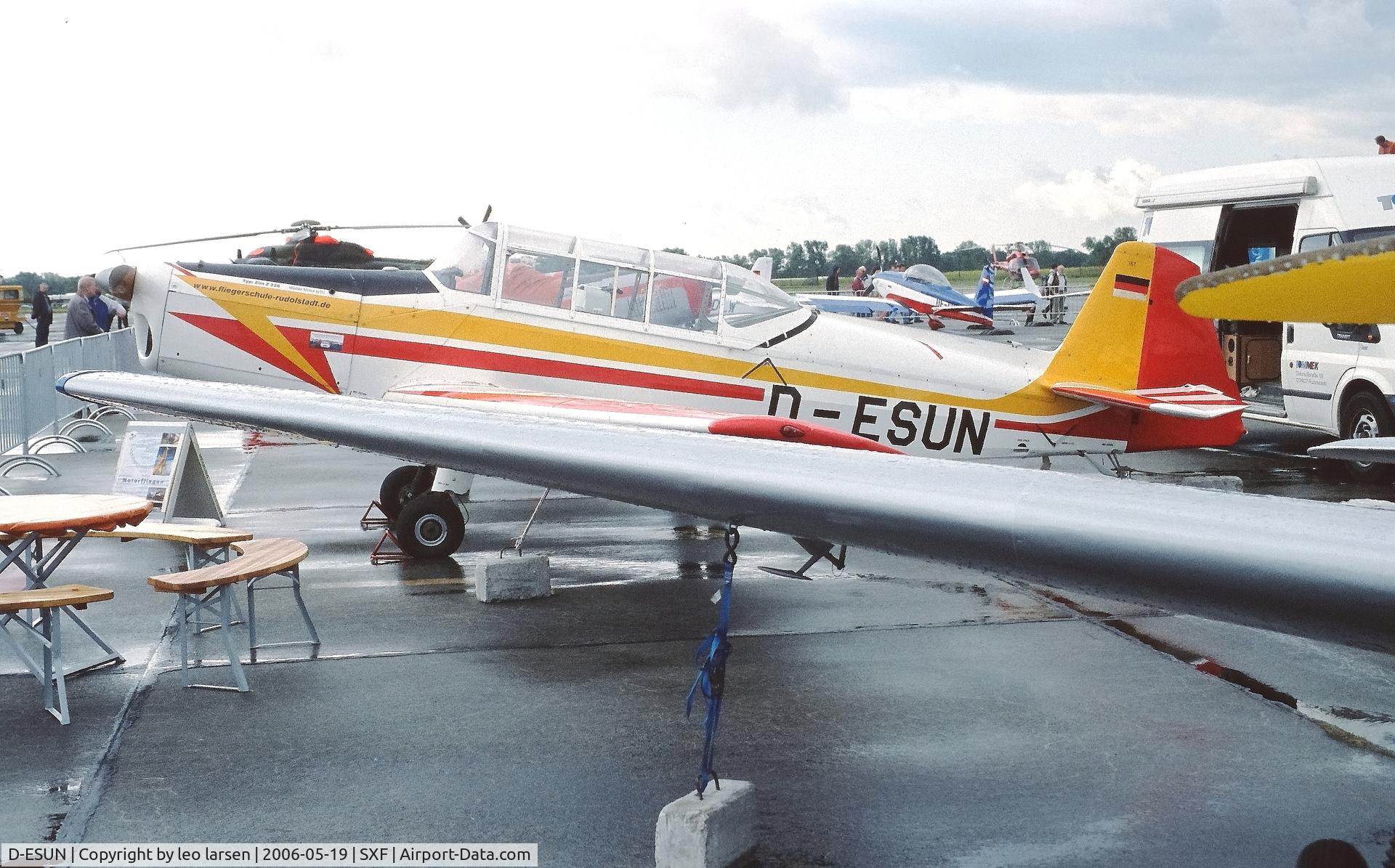 D-ESUN, 1960 Zlin 226T6 C/N 357, Berlin Air Show 19.5.2006