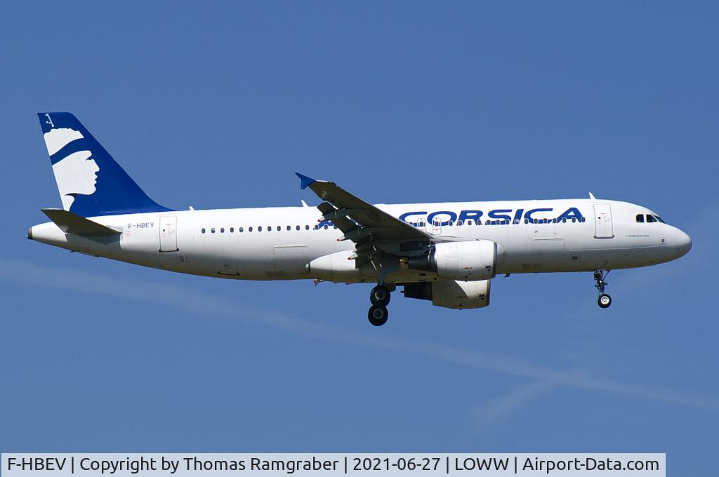 F-HBEV, 2009 Airbus A320-214 C/N 3952, Air Corsica Airbus A320