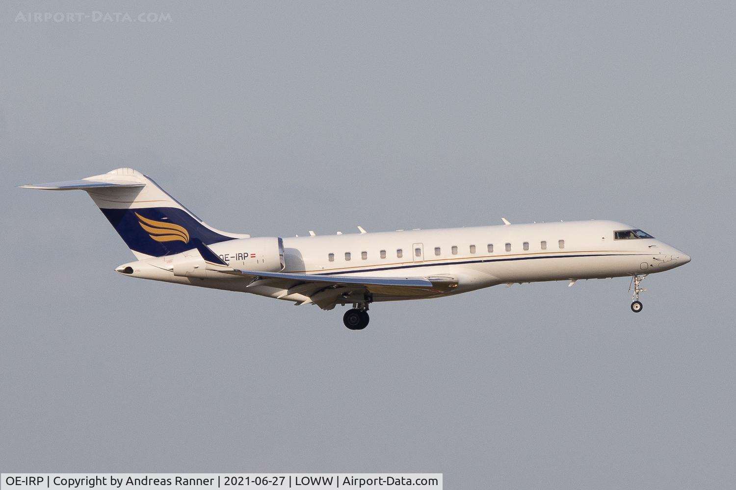 OE-IRP, 2001 Bombardier BD-700-1A10 Global Express XRS C/N 9106, RP Aircraft Management BD-700