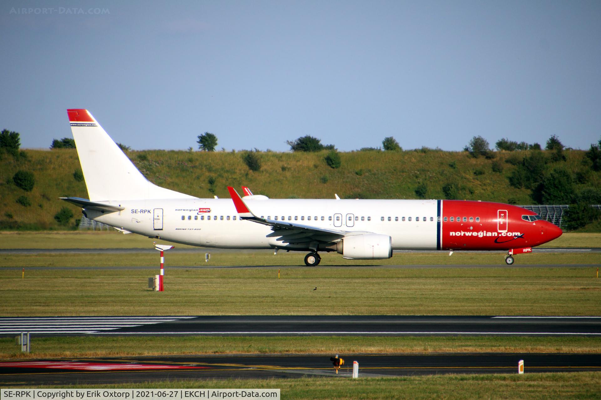 SE-RPK, 2016 Boeing 737-8JP C/N 42073, SE-RPK taxi for takeoff rw 04R