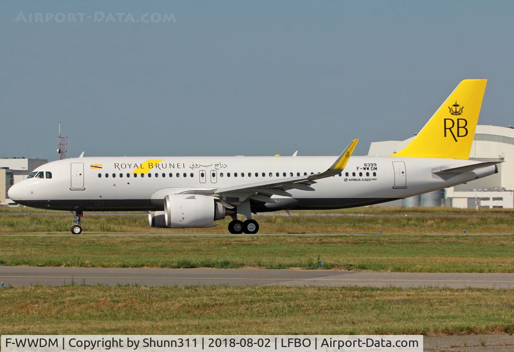 F-WWDM, 2018 Airbus A320-251N C/N 8399, C/n 8399 - To be V8-RBE