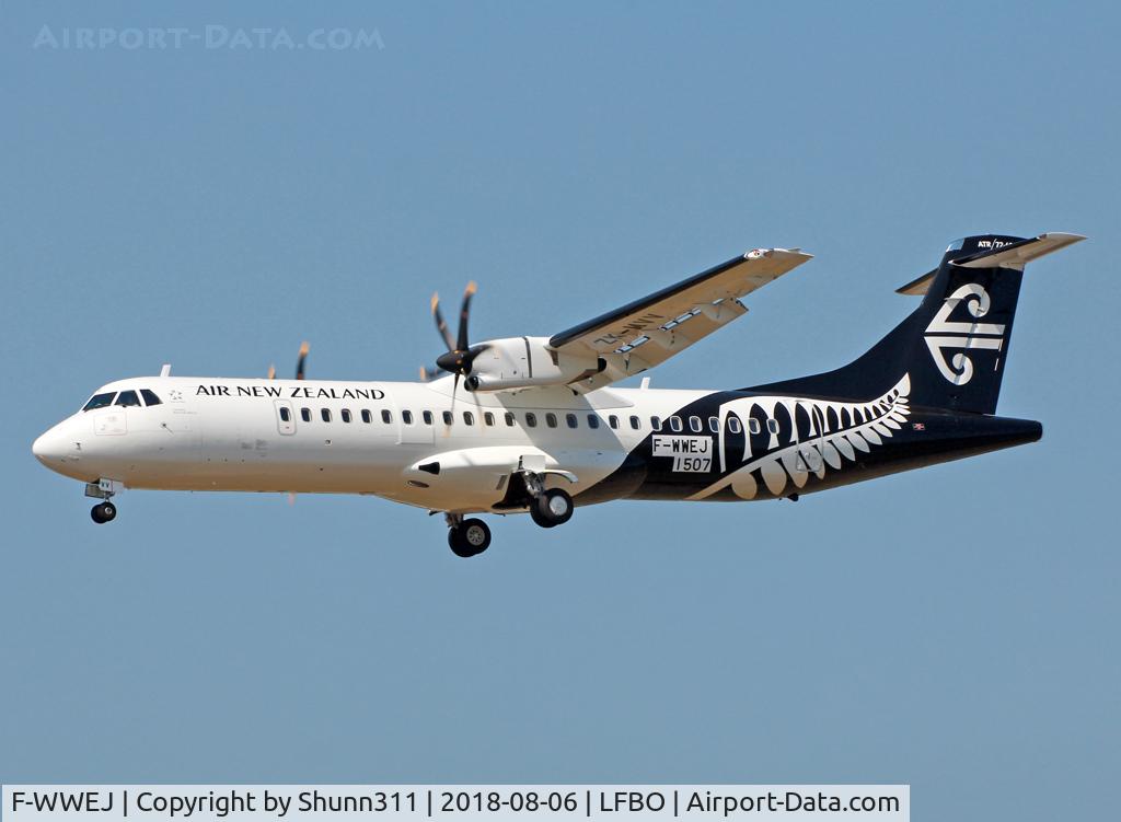 F-WWEJ, 2018 ATR 72-212A C/N 1507, C/n 1507 - To be ZK-MVV