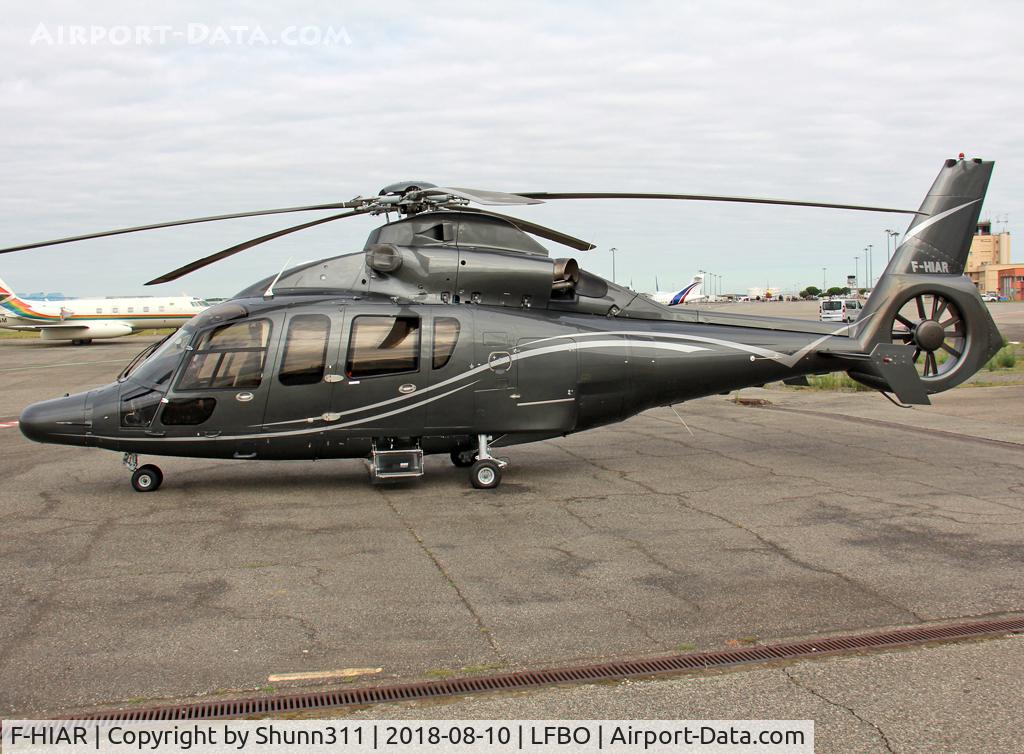 F-HIAR, 2003 Eurocopter EC-155B-1 C/N 6642, Parked at the General Aviation area...