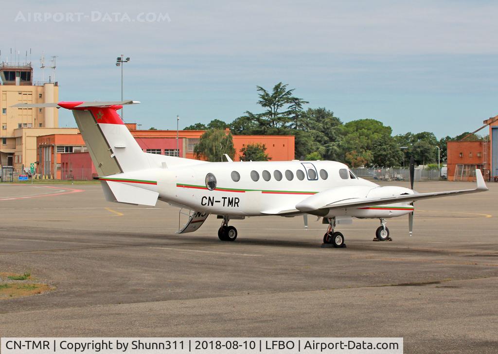 CN-TMR, 2016 Hawker Beechcraft 350ER King Air (B300) C/N FL-996, Parked at the General Aviation... For Royal Morroccan Air Force...