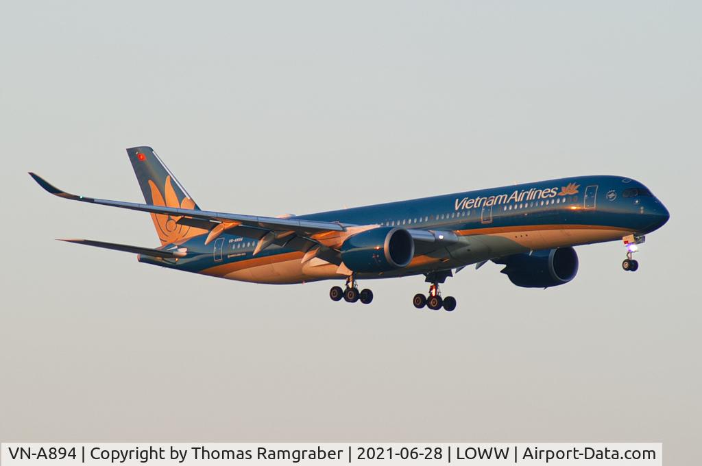VN-A894, 2017 Airbus A350-941 C/N 0150, Vietnam Airlines Airbus A350-941