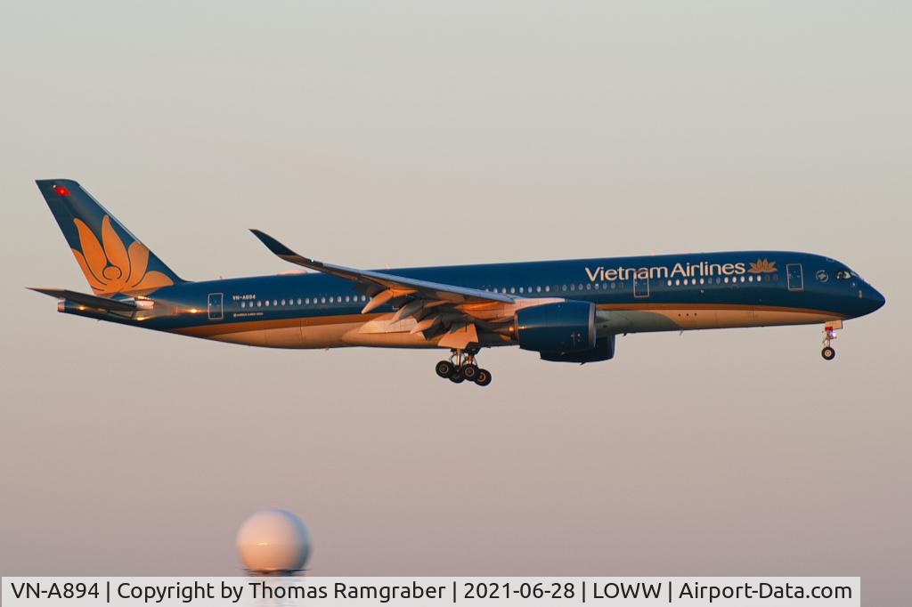 VN-A894, 2017 Airbus A350-941 C/N 0150, Vietnam Airlines Airbus A350-941