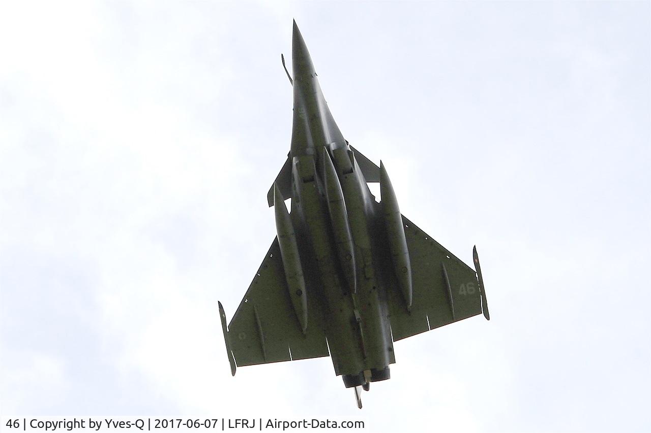 46, 2016 Dassault Rafale M C/N 46, Dassault Rafale M, Climbing from rwy 26, Landivisiau Naval Air Base (LFRJ) Tiger Meet 2017