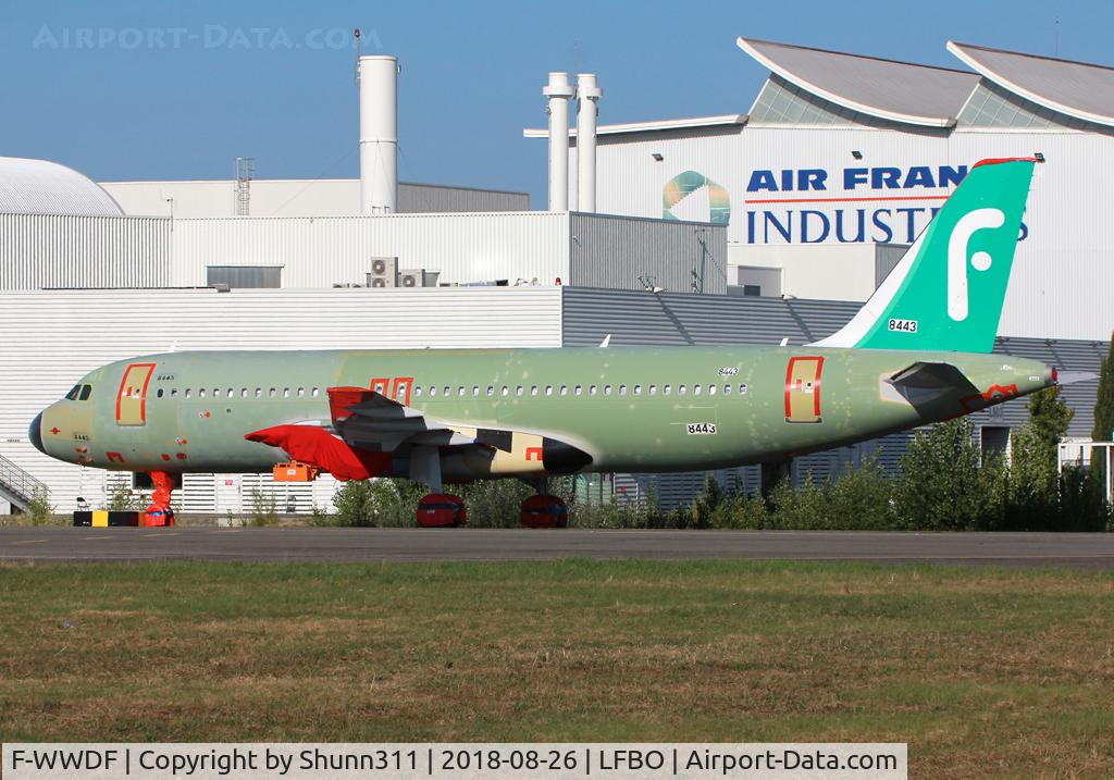 F-WWDF, 2018 Airbus A320-251N C/N 8443, C/n 8443 - For Flynas