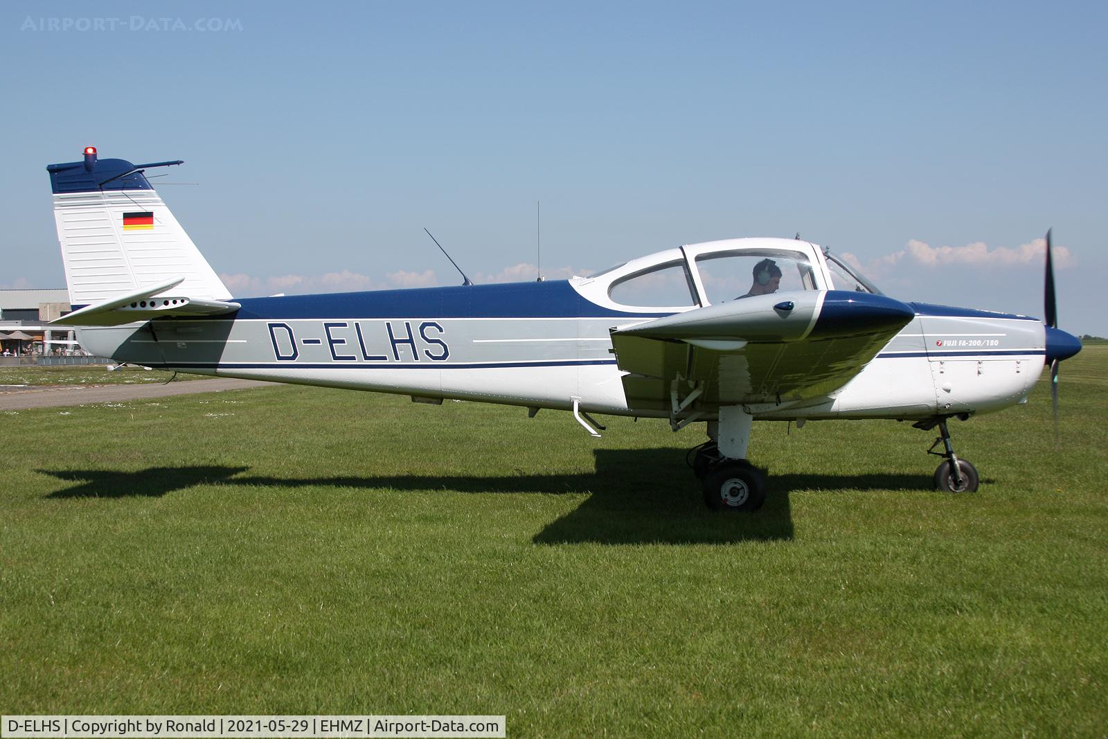 D-ELHS, 1970 Fuji FA-200-180 Aero Subaru C/N FA-200-80, at ehmz