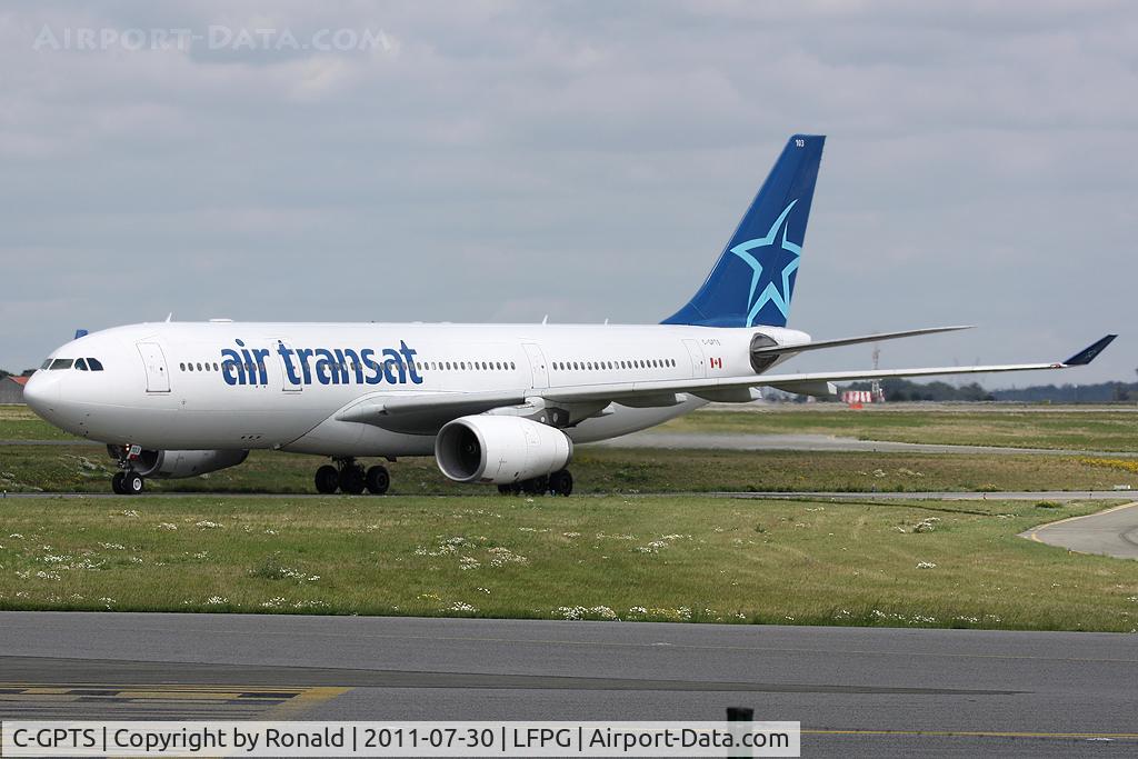 C-GPTS, 2002 Airbus A330-243 C/N 480, at cdg